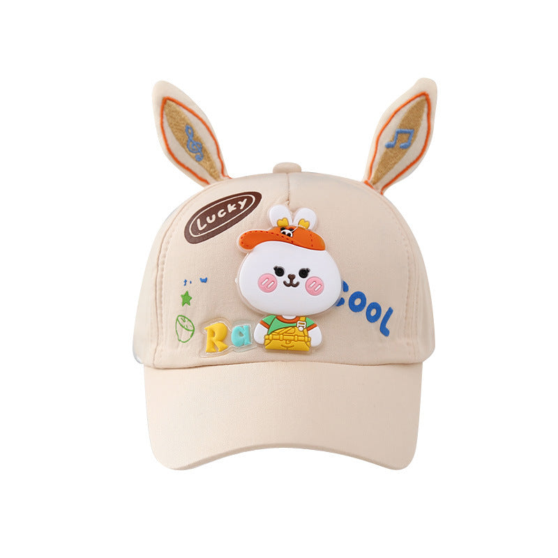 Wholesale Cute White Bunny Baby Hat with Long Ears